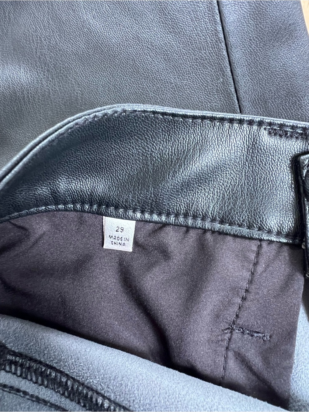 7 For all Mankind Leather pants - Picture 6 of 8